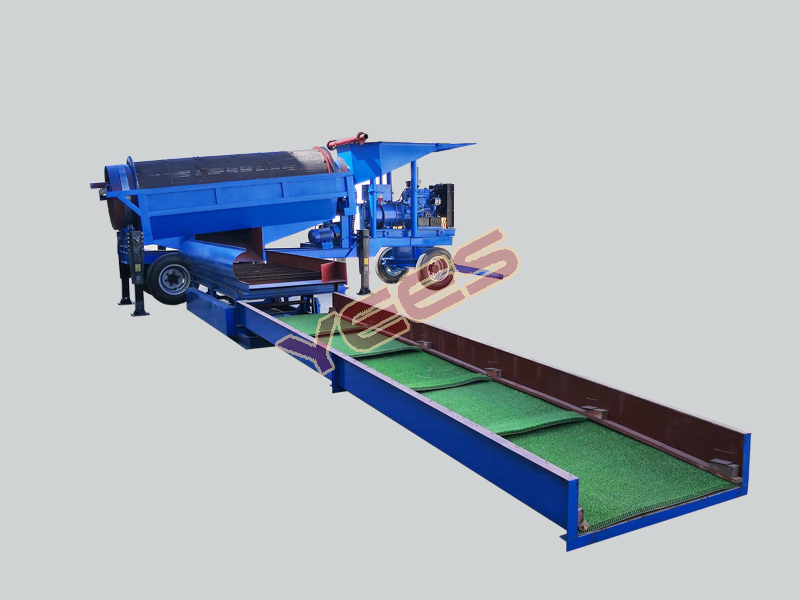 Mobile Trommel Wash Plant