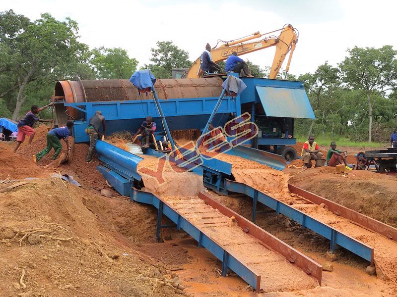 Alluvial Gold Ore Processing P
